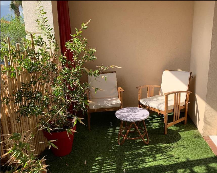 Grand Studio Avec Coin Nuit, Proche Mer Et Montagnes Roquebrune-sur Argens Exteriör bild